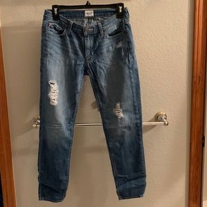 SOLD.  Hudson Distressed Jeans